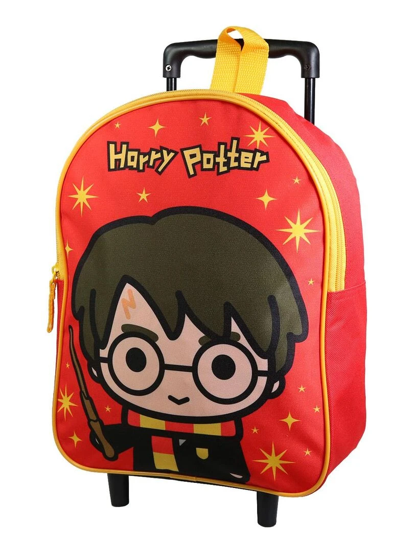 BAGTROTTER Sac à dos à roulettes 31 cm maternelle Harry Potter Rouge Chibi Rouge