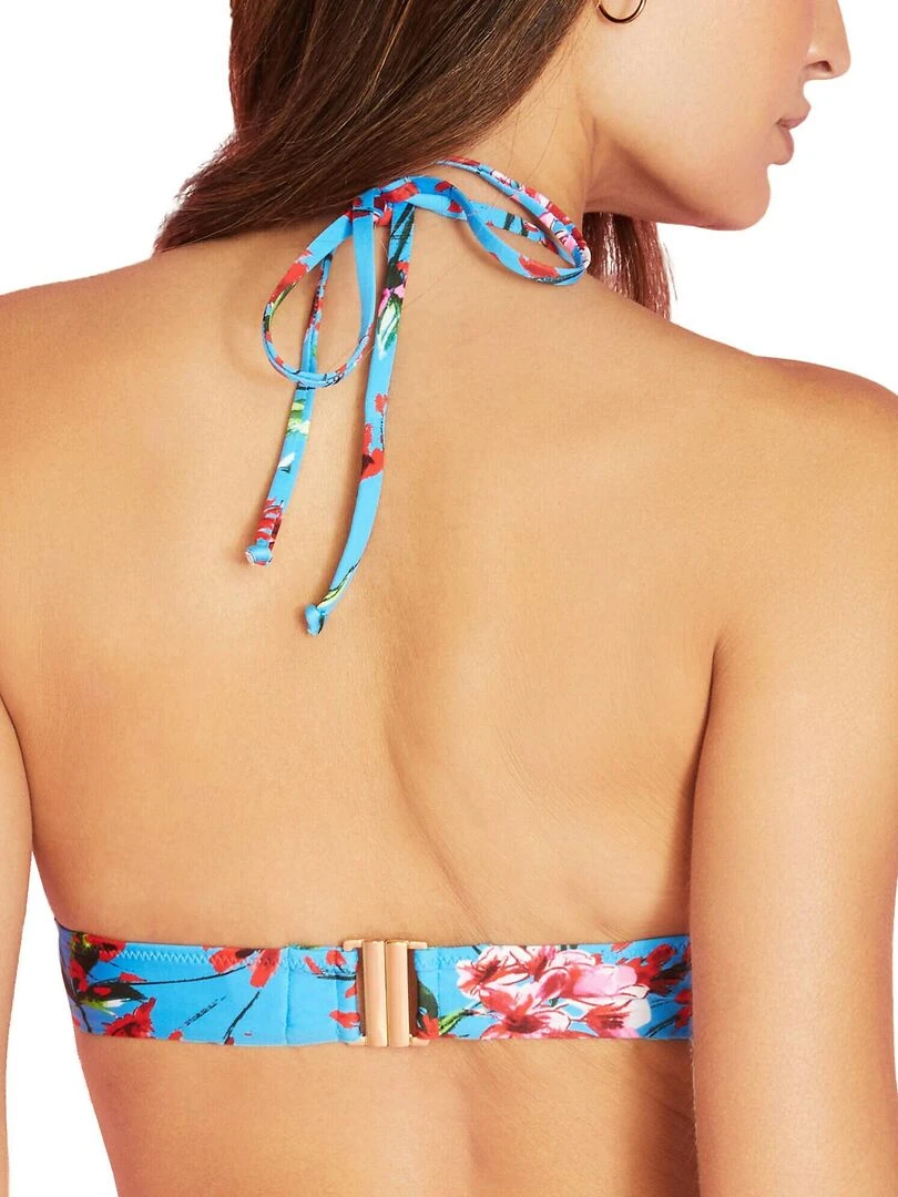 Haut maillot de bain triangle préformé Amalfi Bleu turquoise
