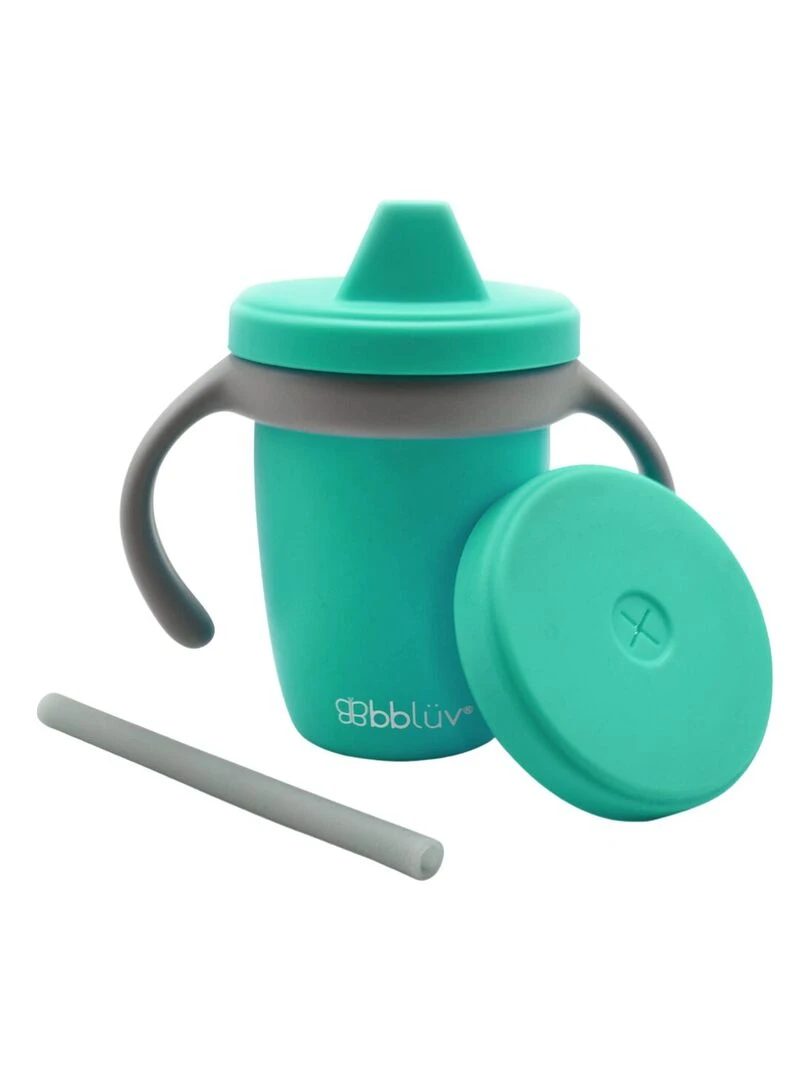 Tasse évolutive en silicone Küp aqua Bleu