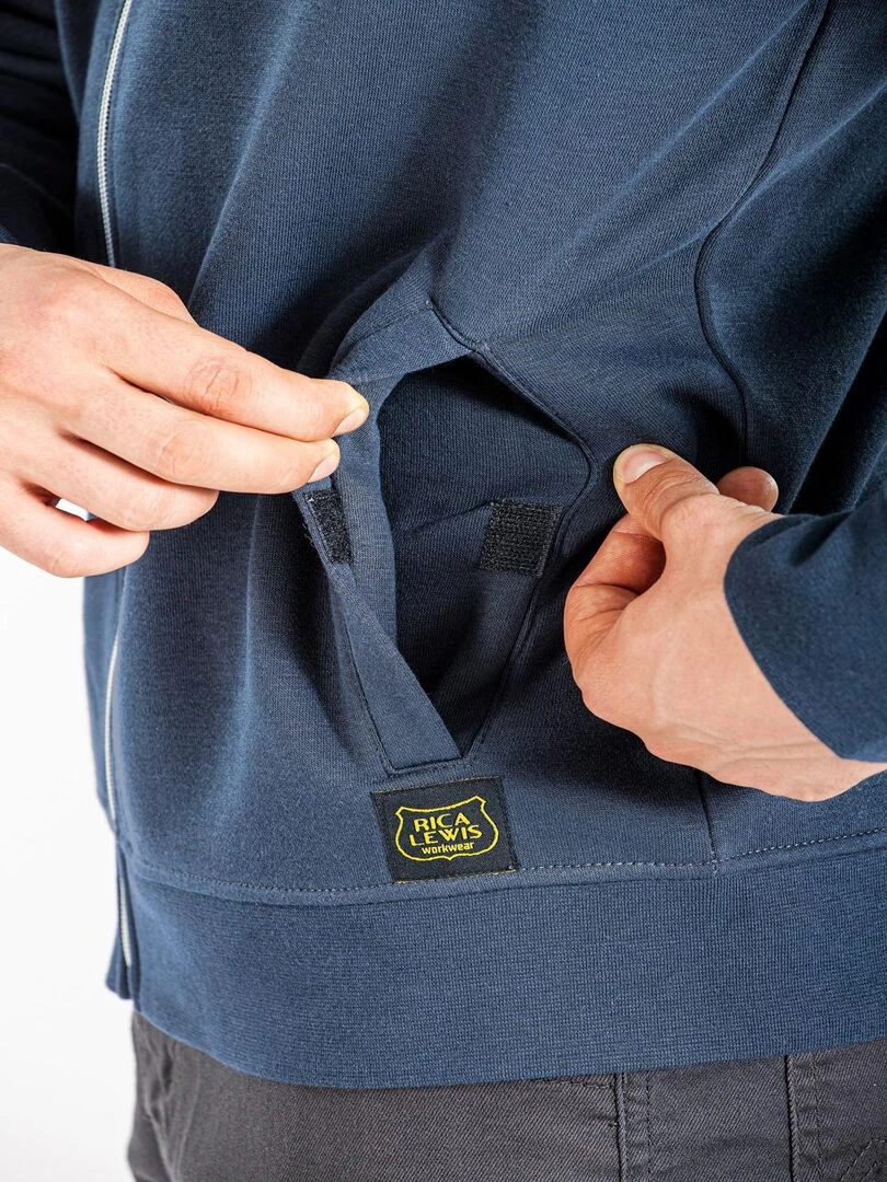 Sweat zippé FULLZIP 'Rica Lewis'   Bleu