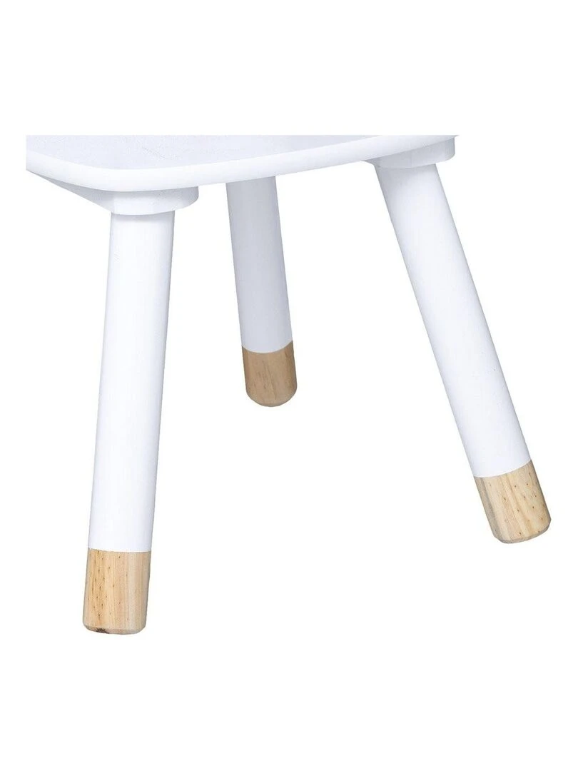 Chaise douceur renard   Blanc