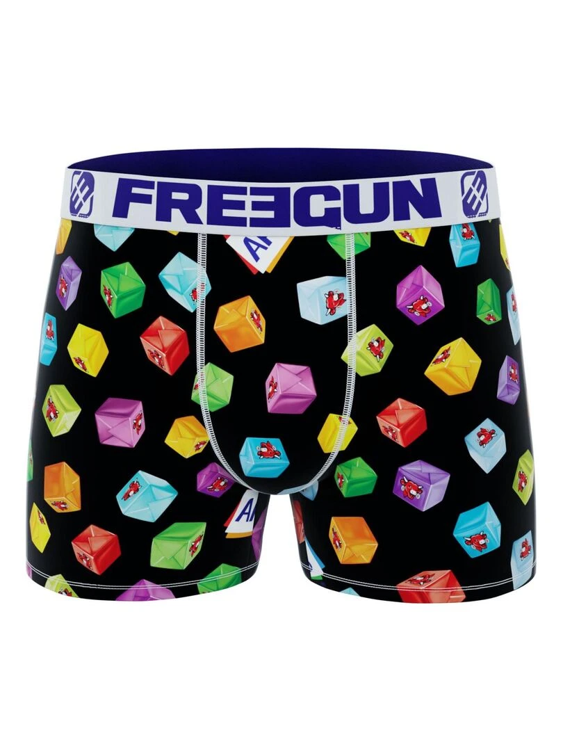 Lot de 3 boxers homme La vache qui rit Freegun   Rouge