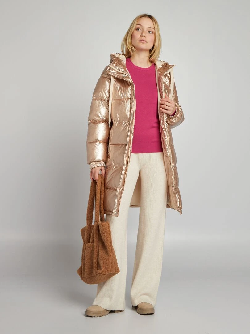 Pull en maille fine Rose