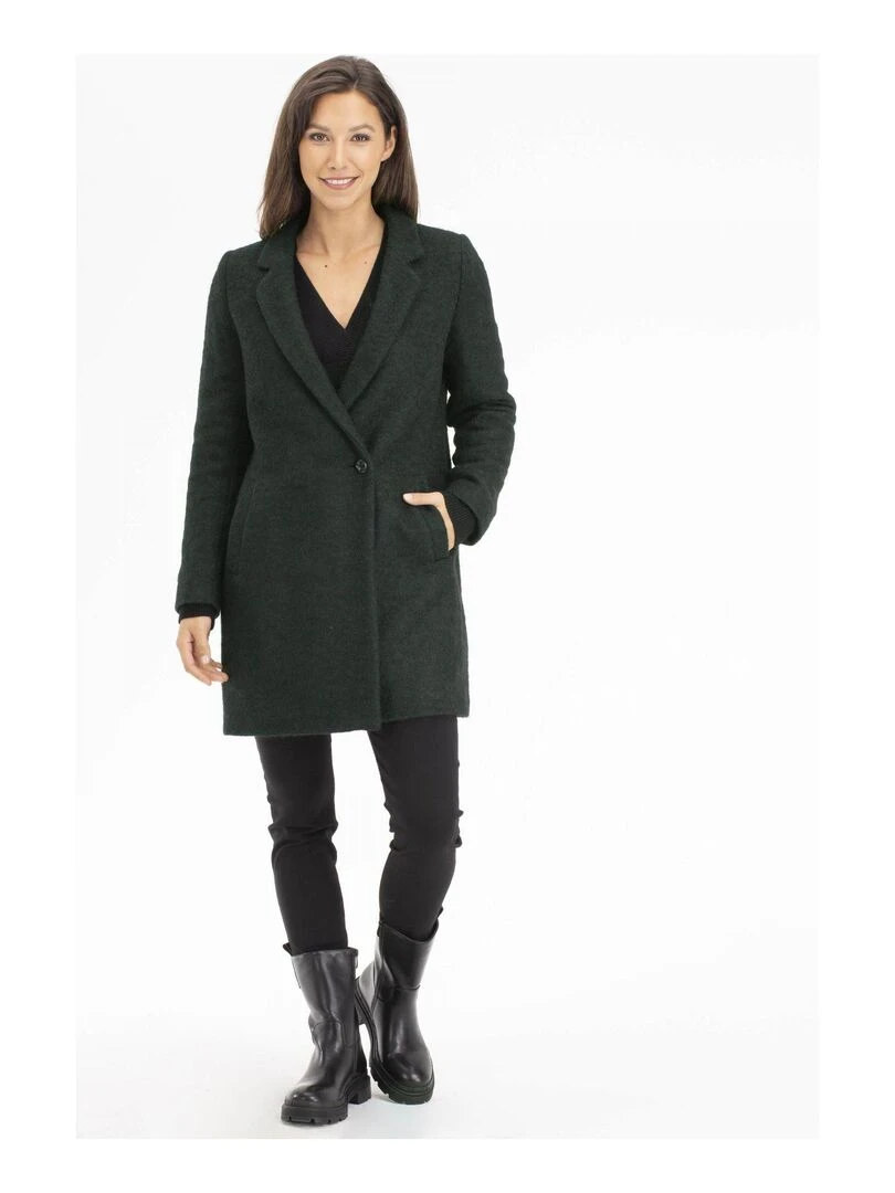 Manteau MELISSA Gérard Pasquier Violet prune