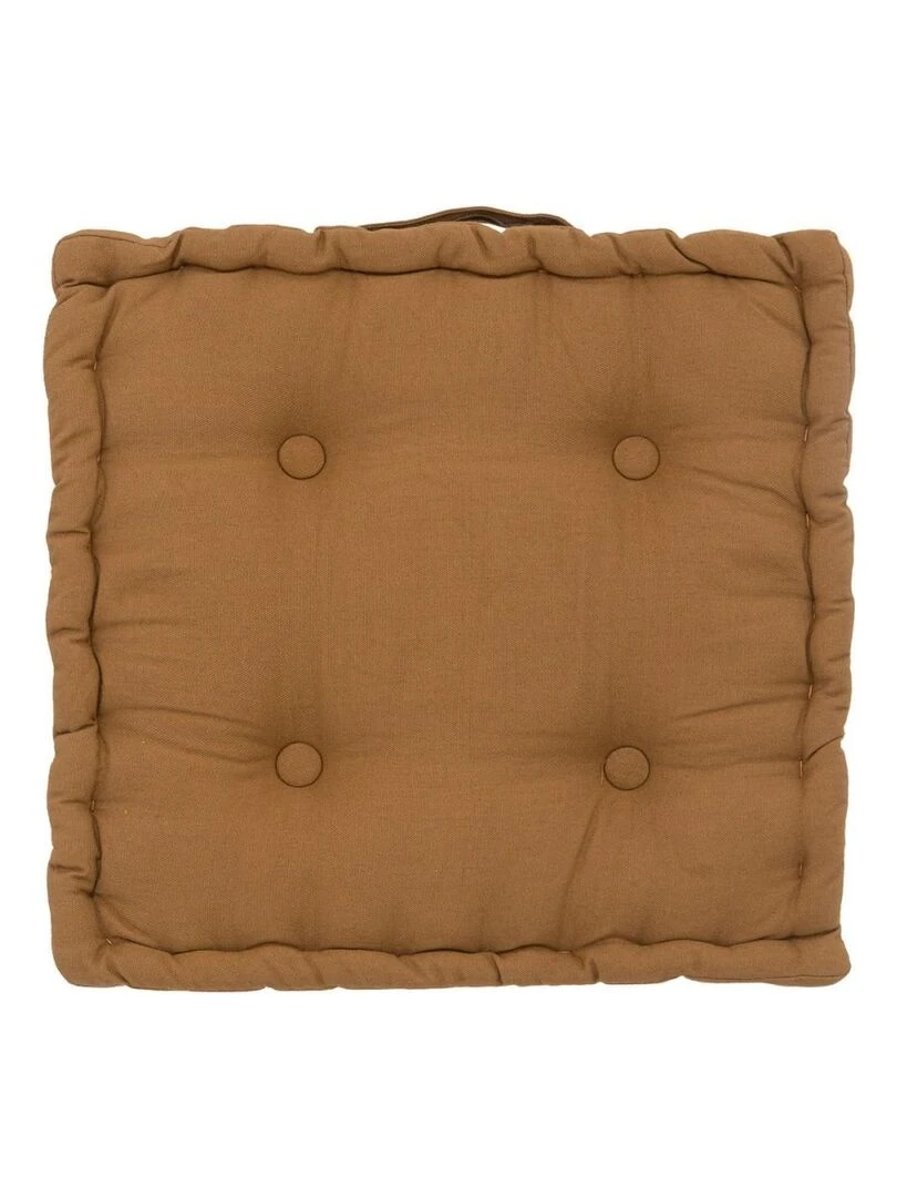 Coussin de sol cannelle 40x40 cm Multicolore