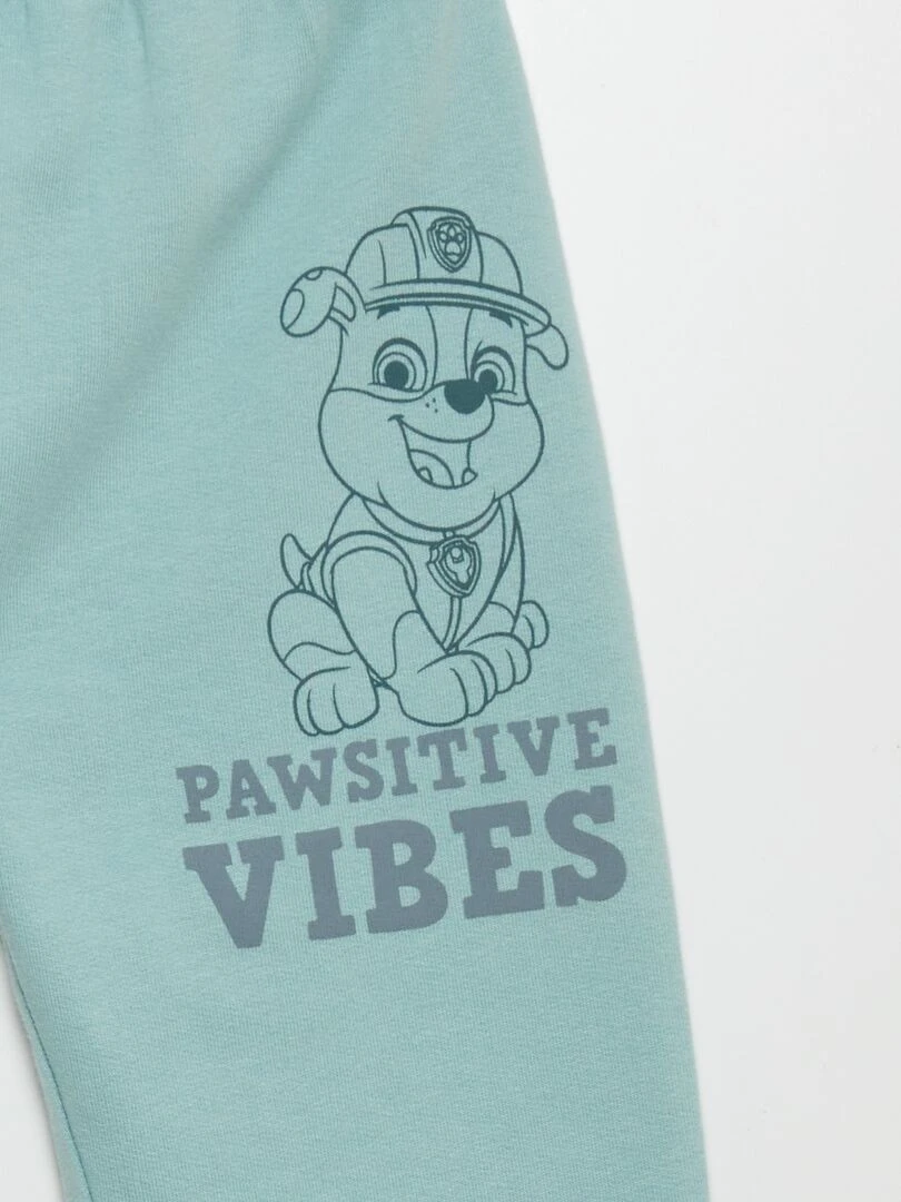 Jogging imprimé 'Pat'patrouille'   Vert