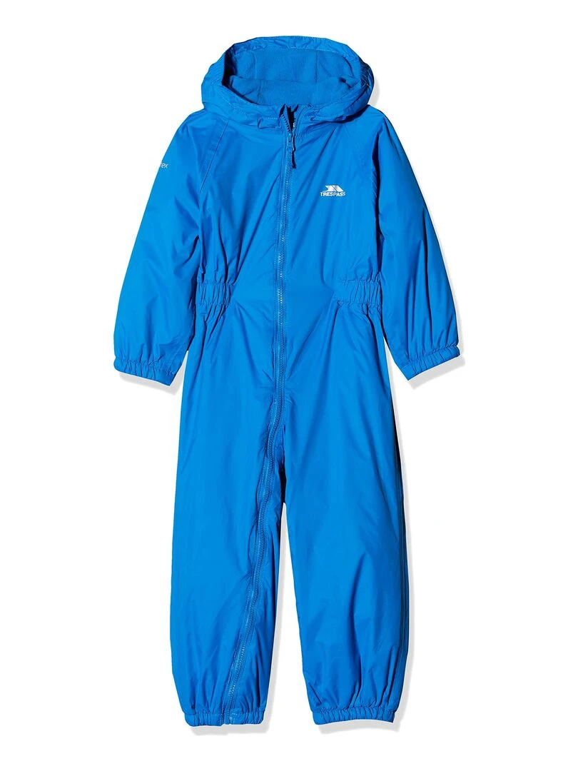 Trespass Dripdrop Combinaison imperméable unisexe Bleu