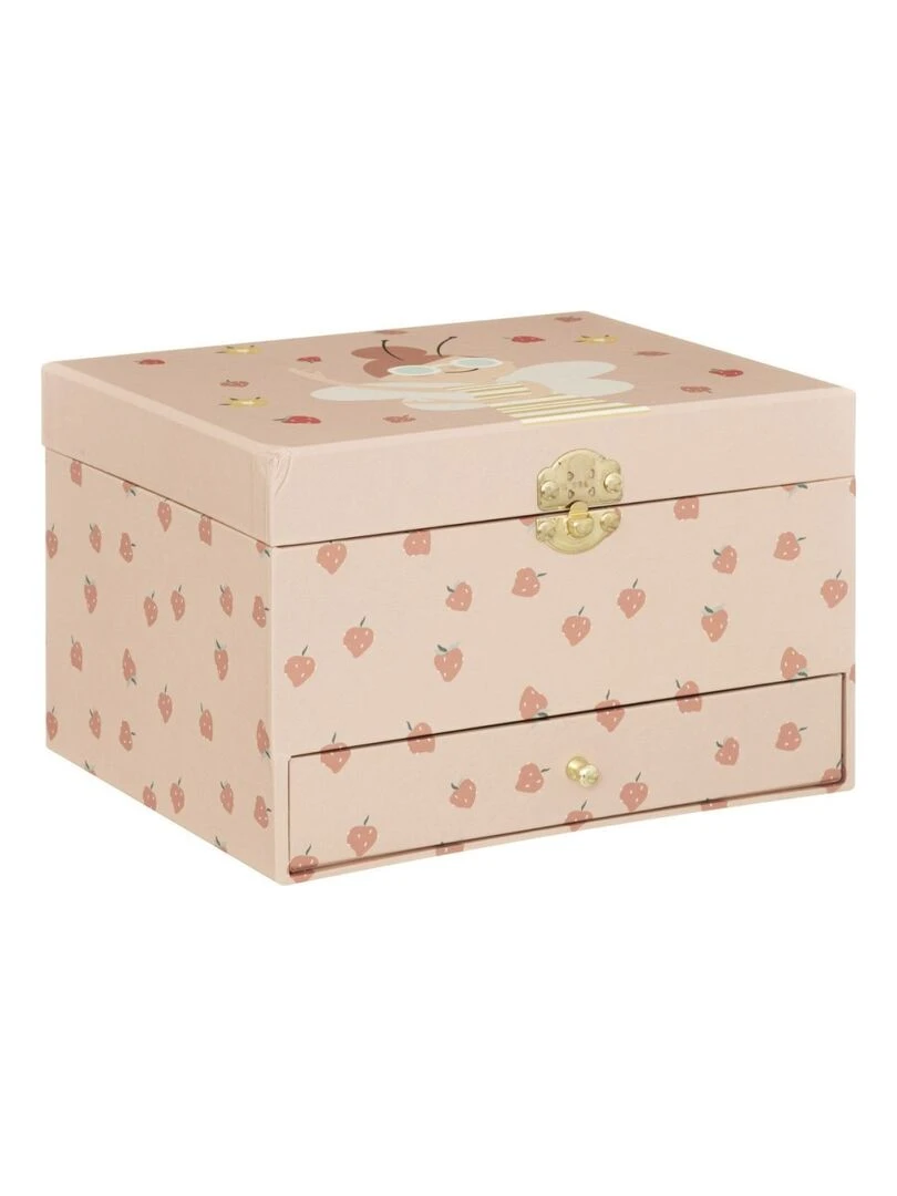 Boite à musique et bijoux Summer   Rose