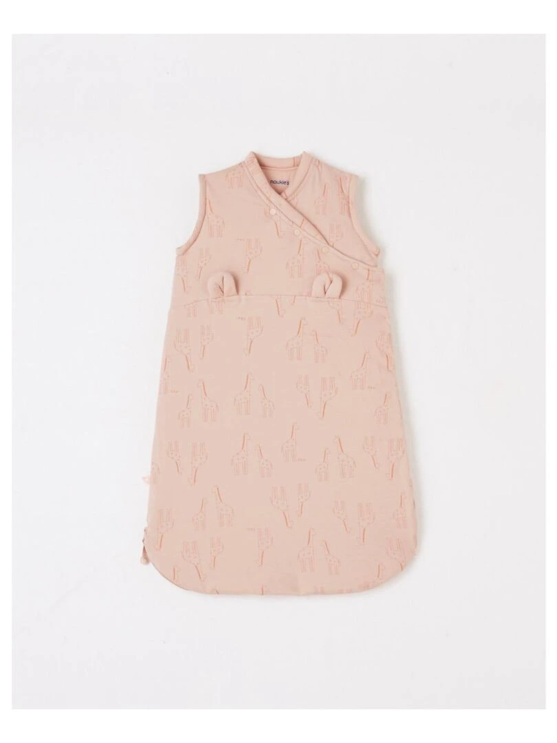 Gigoteuse 70 cm en jersey BIO    Rose