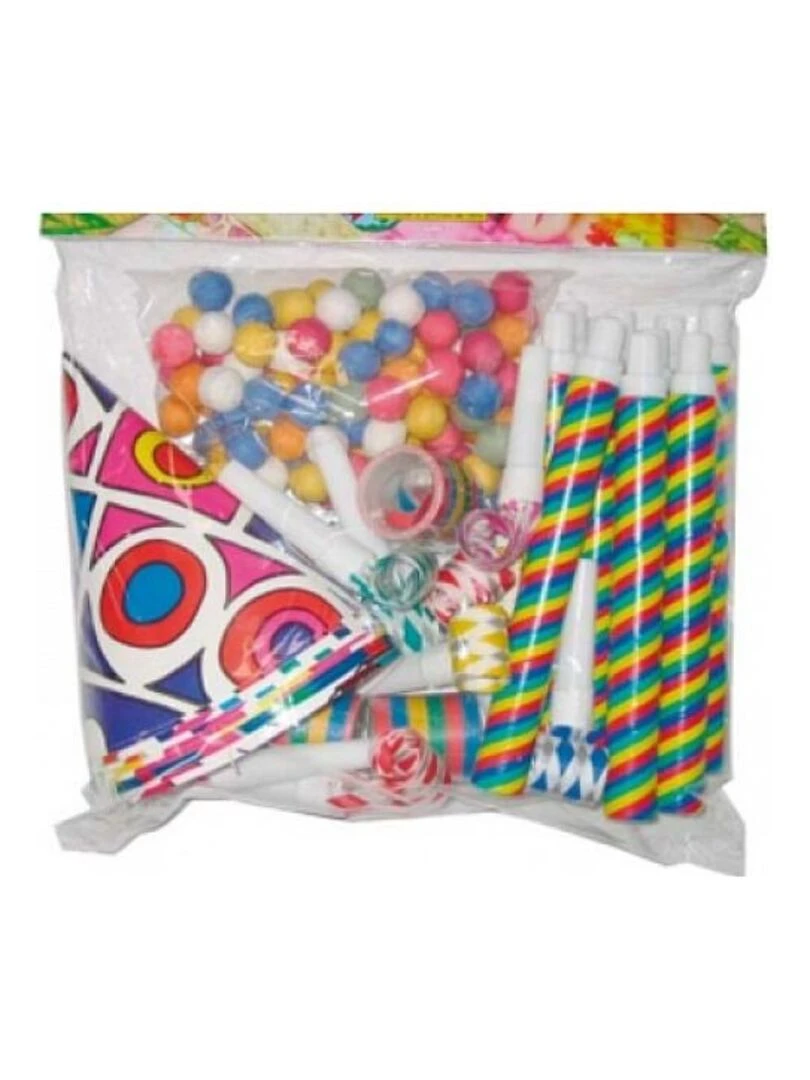 Pack cotillons 10 personnes Bleu