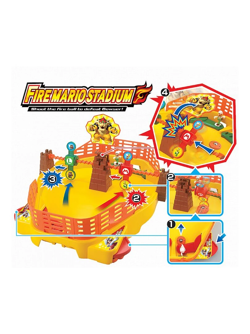 7388 Fire Mario Stadium Jeu De Flipper   N/A
