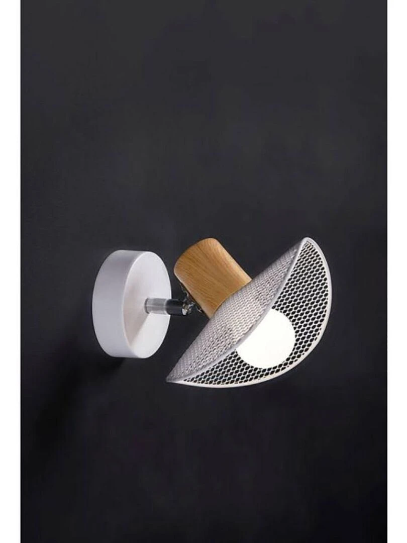Applique spot orientable métal Hyde blanc Blanc