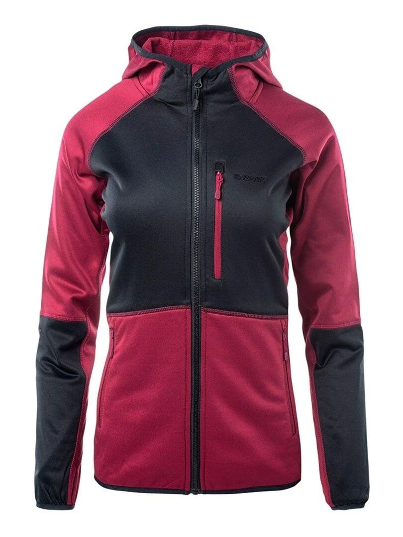Hi Tec Veste à capuche CAMILA Rouge foncé