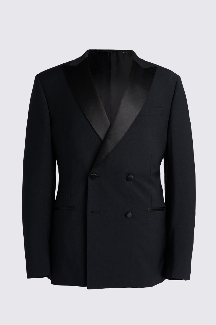 Ted Baker Tailored Fit Black Notch Lapel Tuxedo Jacket    Buy Online at Moss
