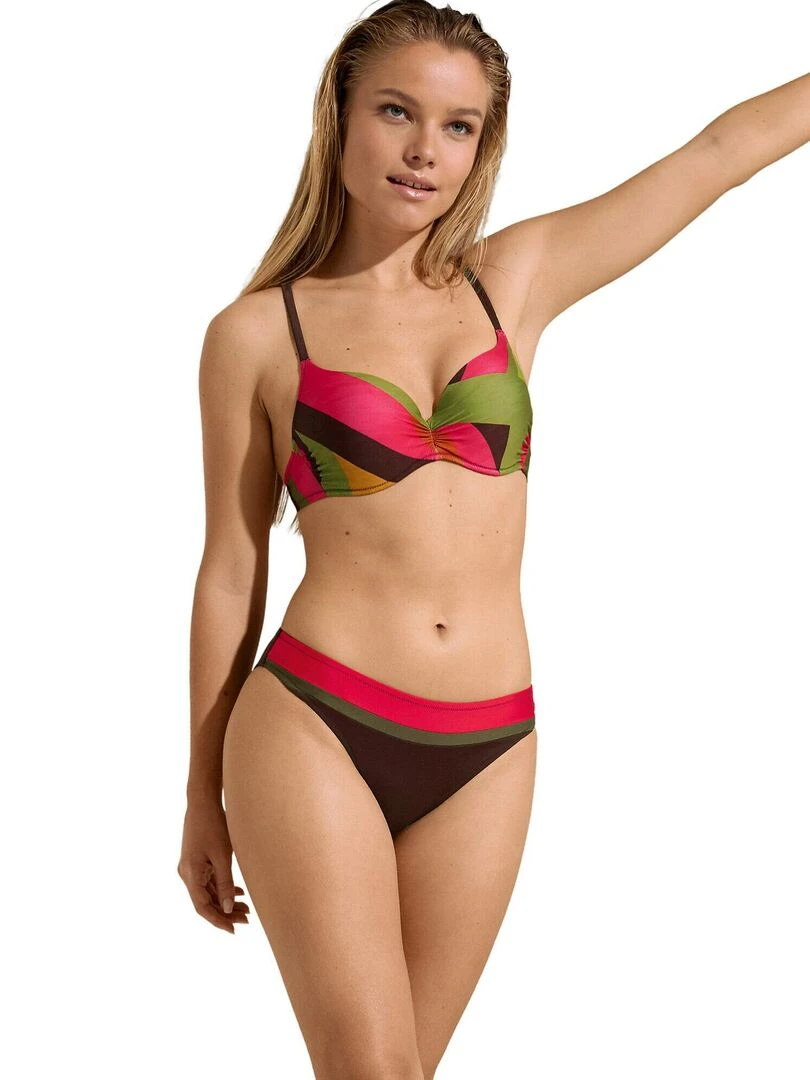 Bas maillot slip de bain Viviero   Marron
