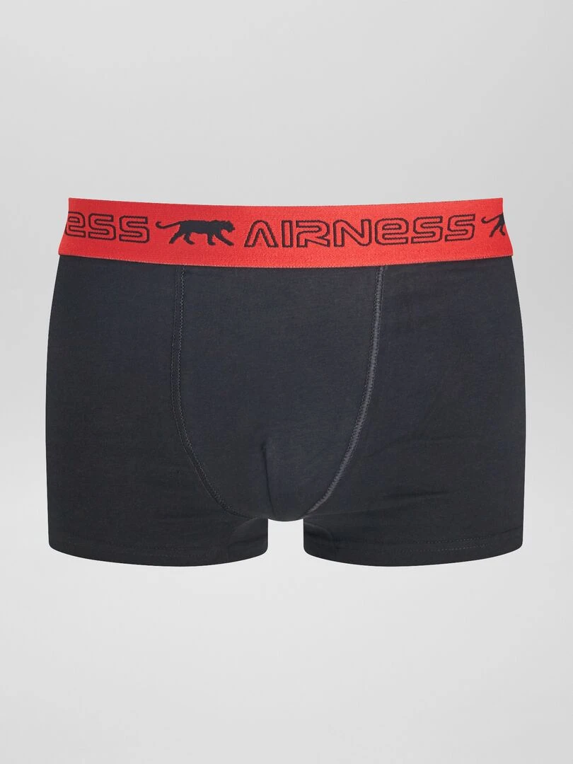 Lot de 3 boxers 'Airness'   Rouge/noir/gris