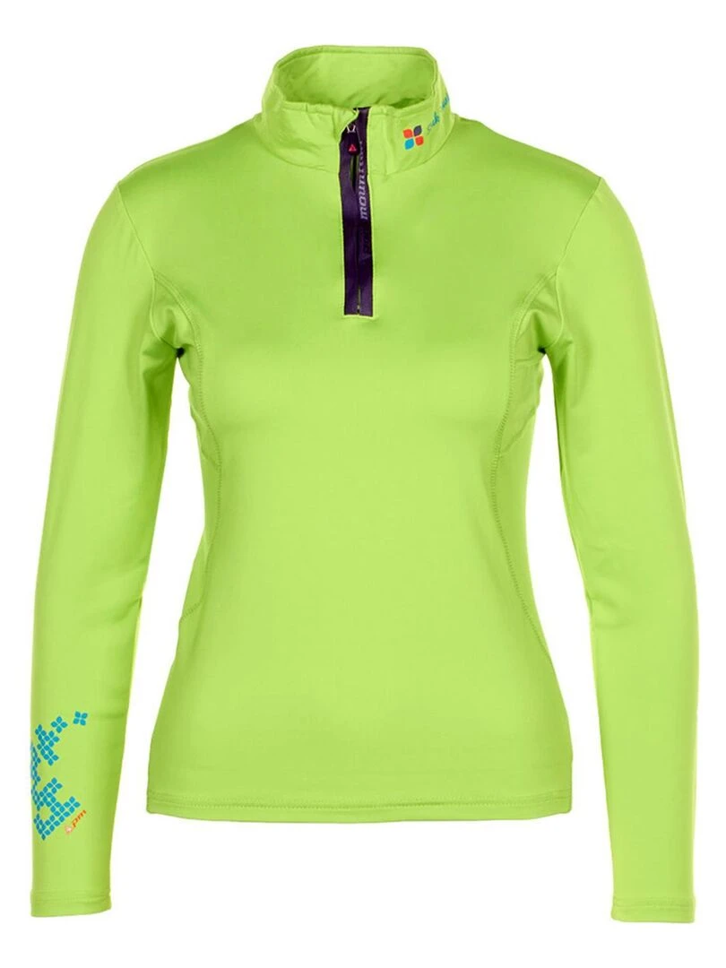 Top technique femme ANELI Vert anis