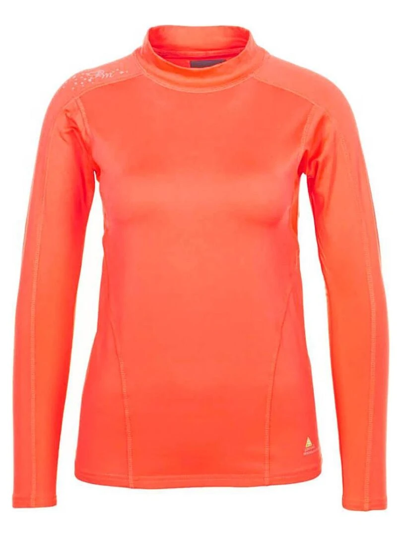 Top technique femme ANABI Orange corail