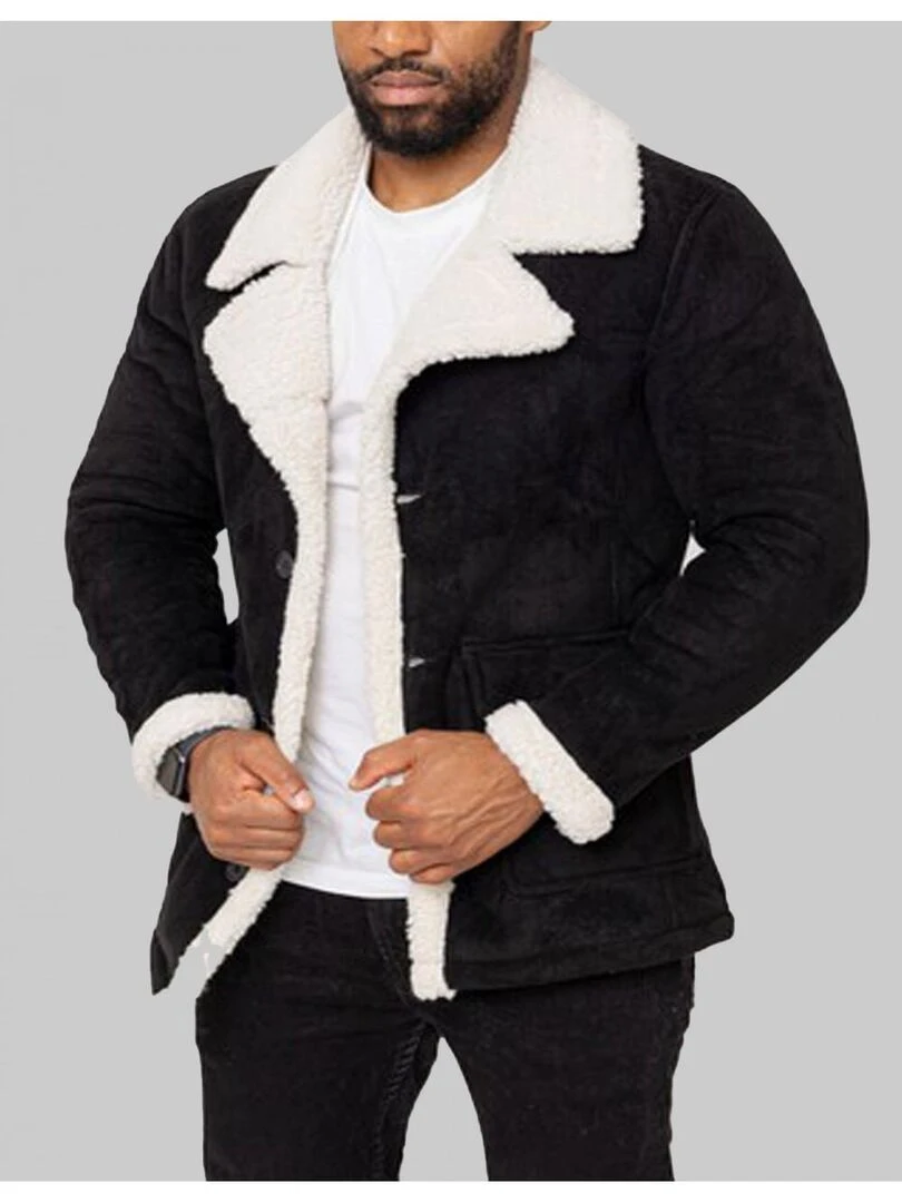 Manteau Kebello Noir Noir
