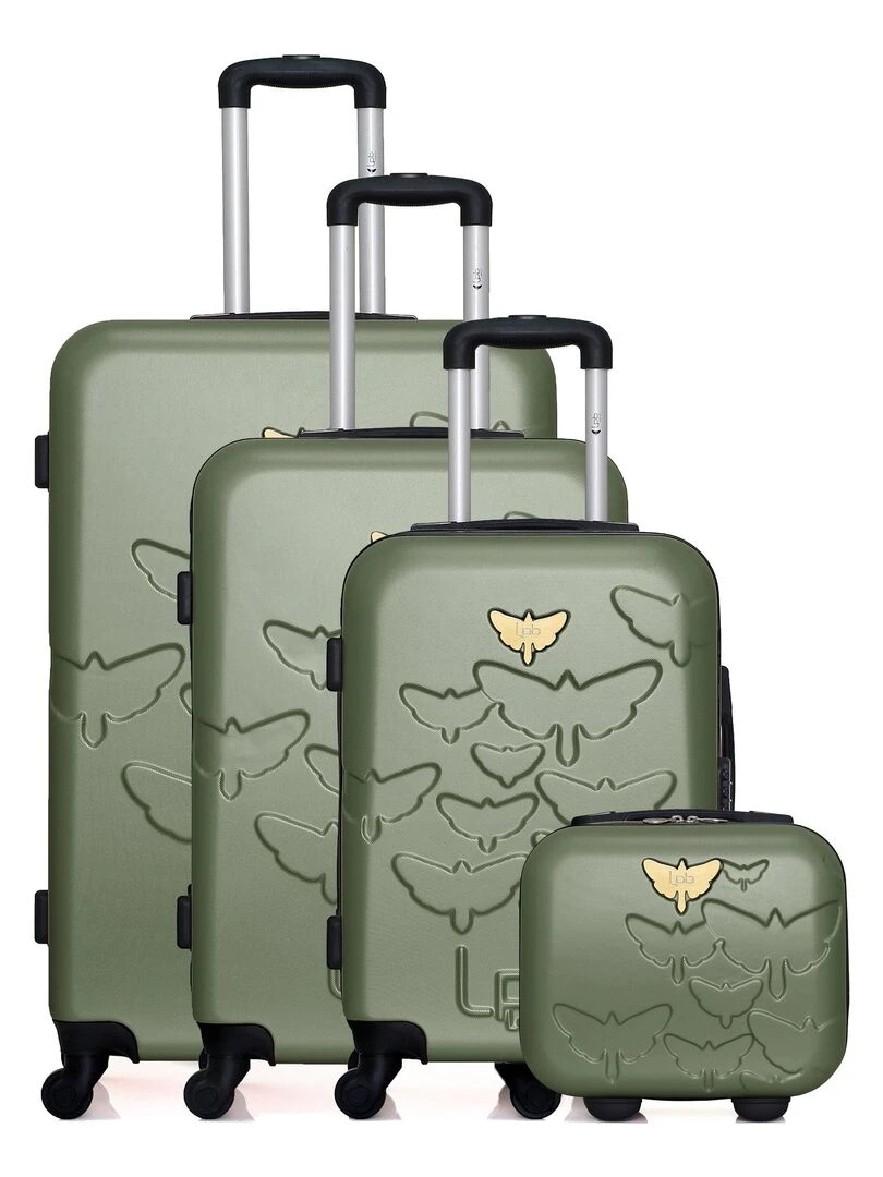 LPB LUGGAGE SET DE 4 AELYS C Vert kaki