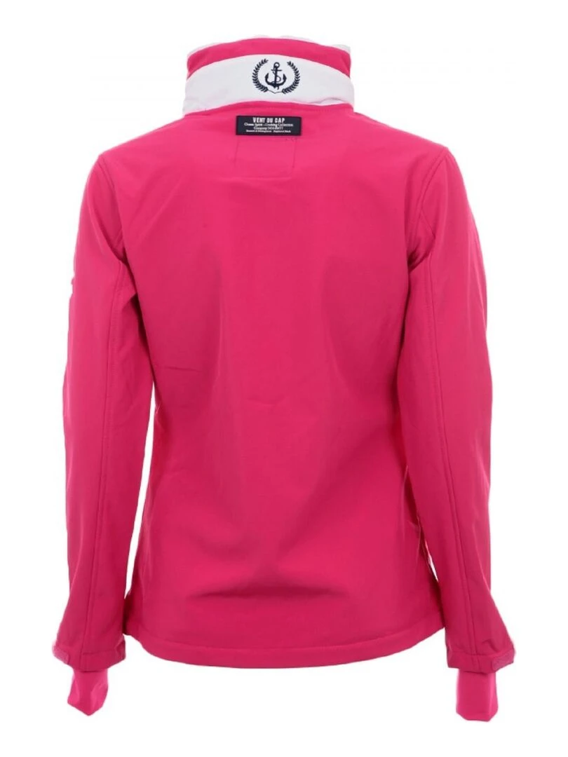 Blouson softshell femme ADJI VENT DU CAP Rose