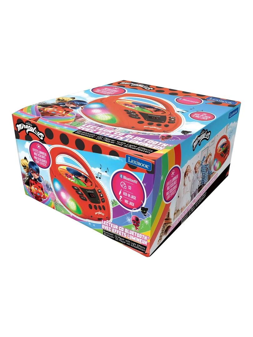 Lecteur Cd Bluetooth Lumineux Miraculous N/A