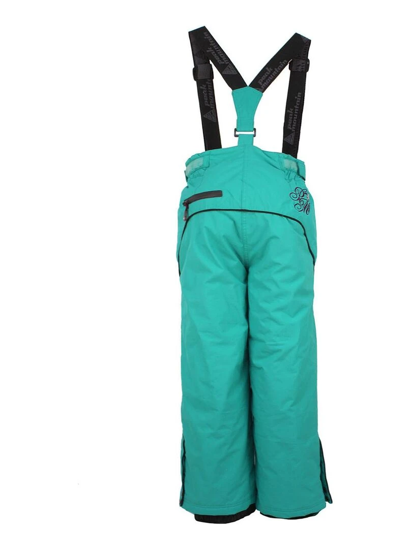 Pantalon de ski fille FAPIX PEAK MOUNTAIN Vert