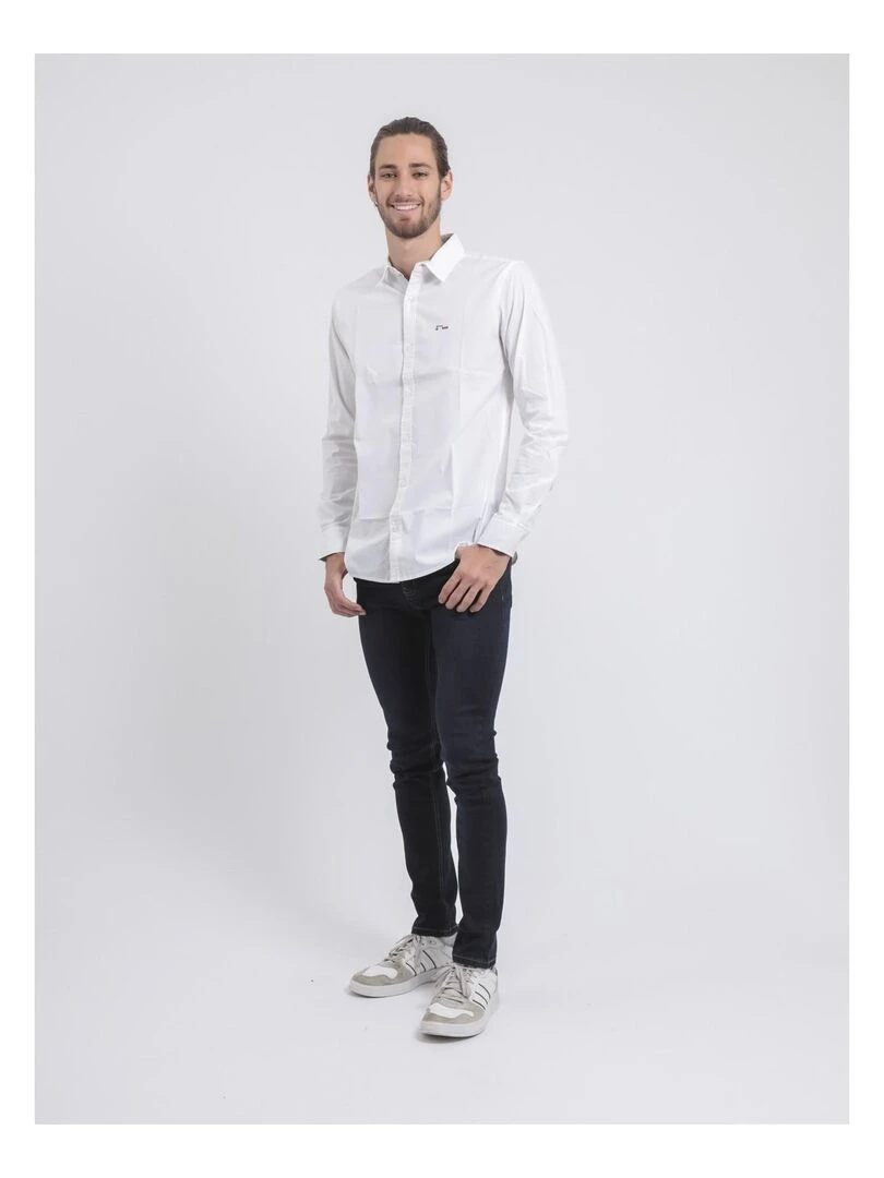 Chemise manches longues TARTIK   Blanc