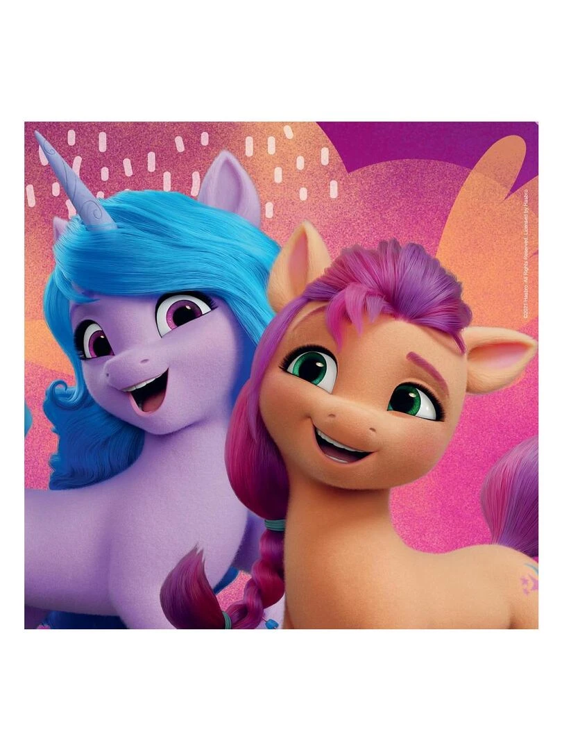 Puzzles 3x49 p magnifiques poneys / my little pony N/A