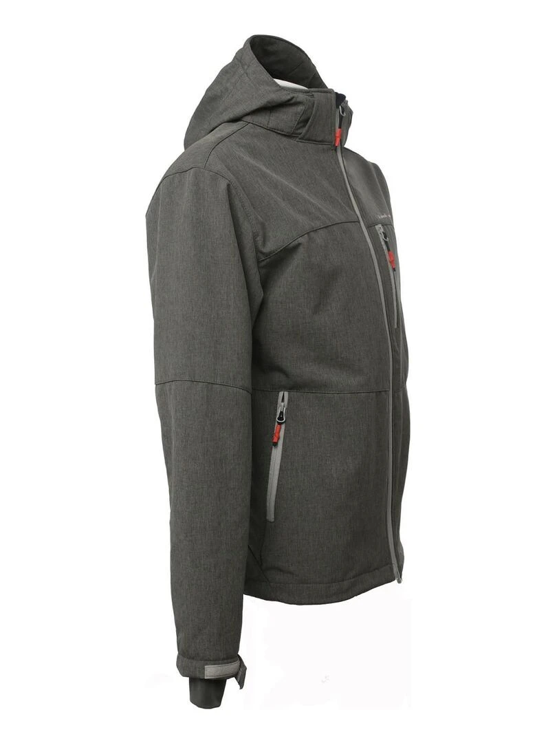 Blouson de ski homme CANJIMA   PEAK MOUNTAIN   Gris clair