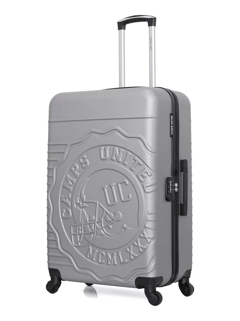 CAMPS UNITED VALISE GRAND FORMAT ABS CAMBRIDGE 4 ROUES 75 CM Gris