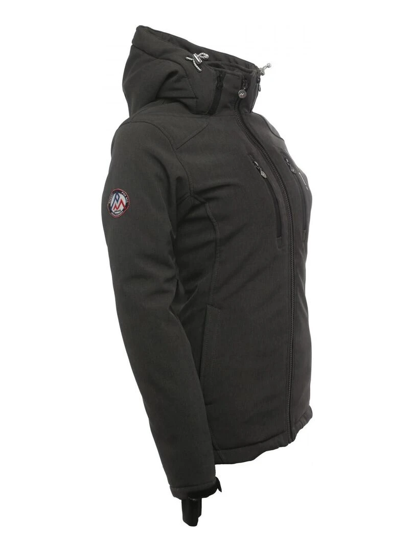 Blouson de ski femme ANADOLI   PEAK MOUNTAIN   Gris