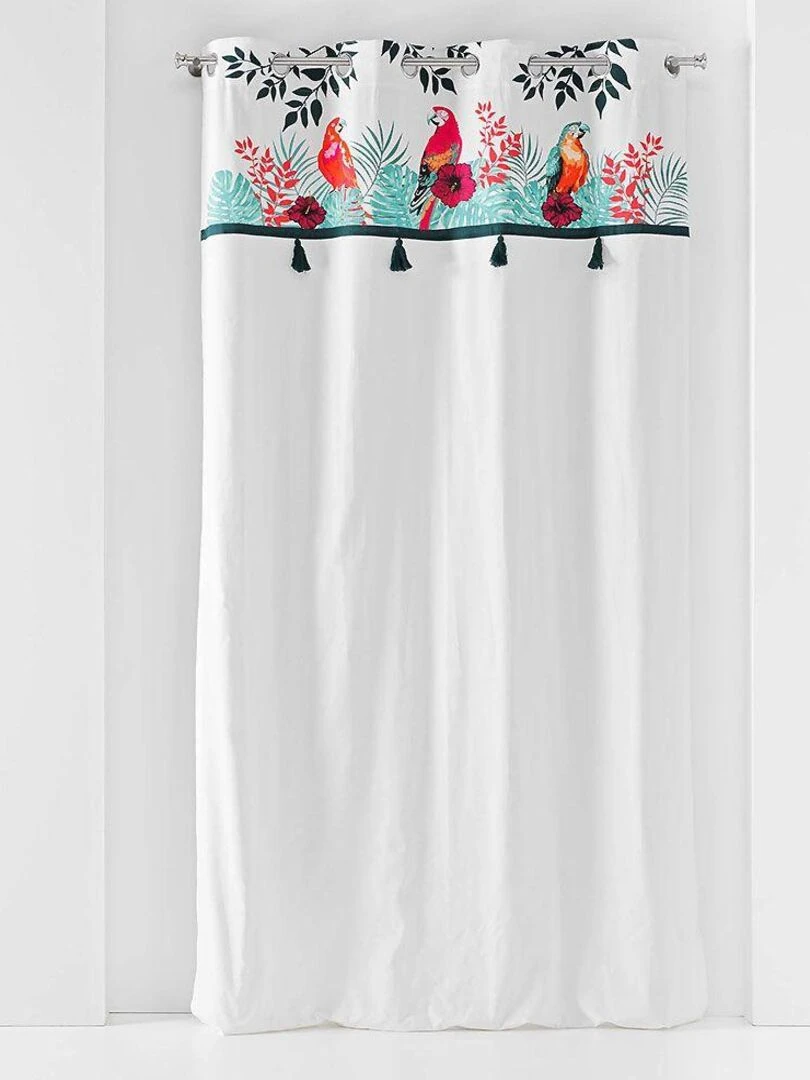 Lot de 2 rideaux Top Caracas   Blanc