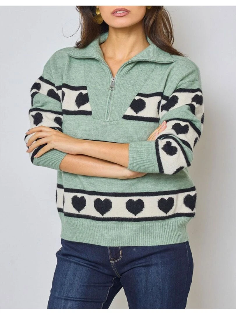 Pull Kebello Vert