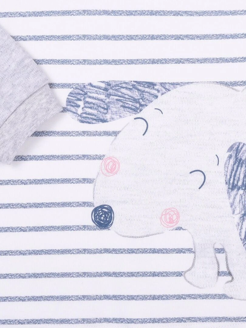 Pyjama bébé 2 pièces   CHIEN   Bleu