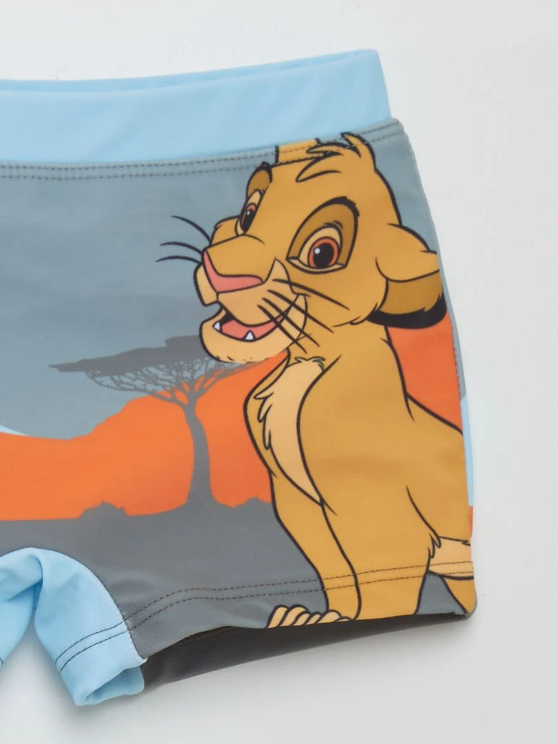 Boxer de bain 'Roi lion'   Bleu