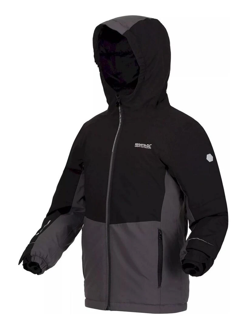 Regatta   Veste imperméable HIGHTON   Noir Gris Noir