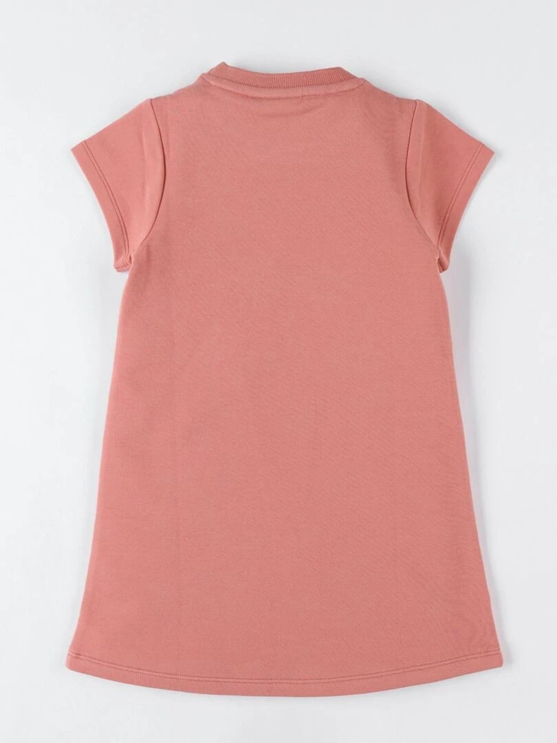 Robe petite fille en molleton    Noukie's   Rose