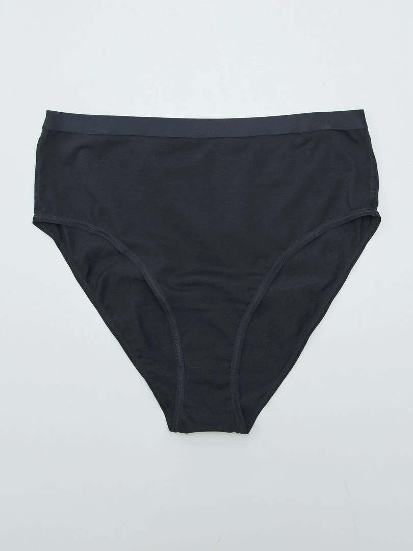 Lot de 2 culottes hautes   Vert/noir