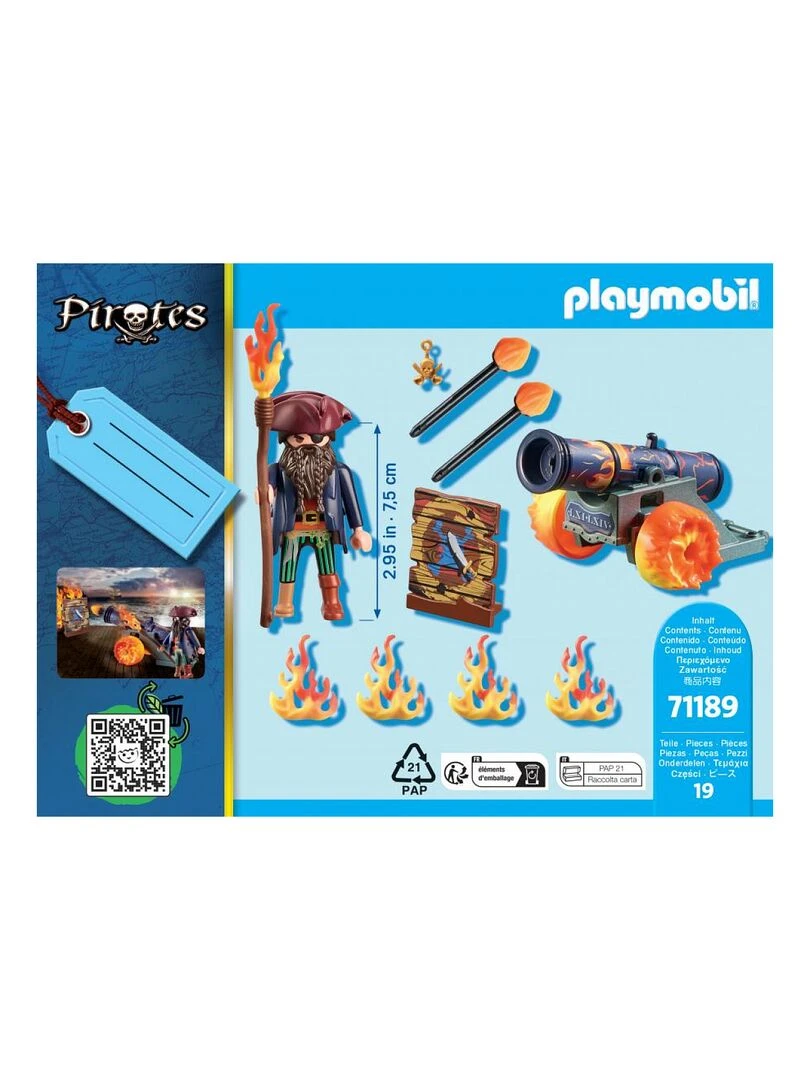 71189 Pirate et canon de feu   N/A