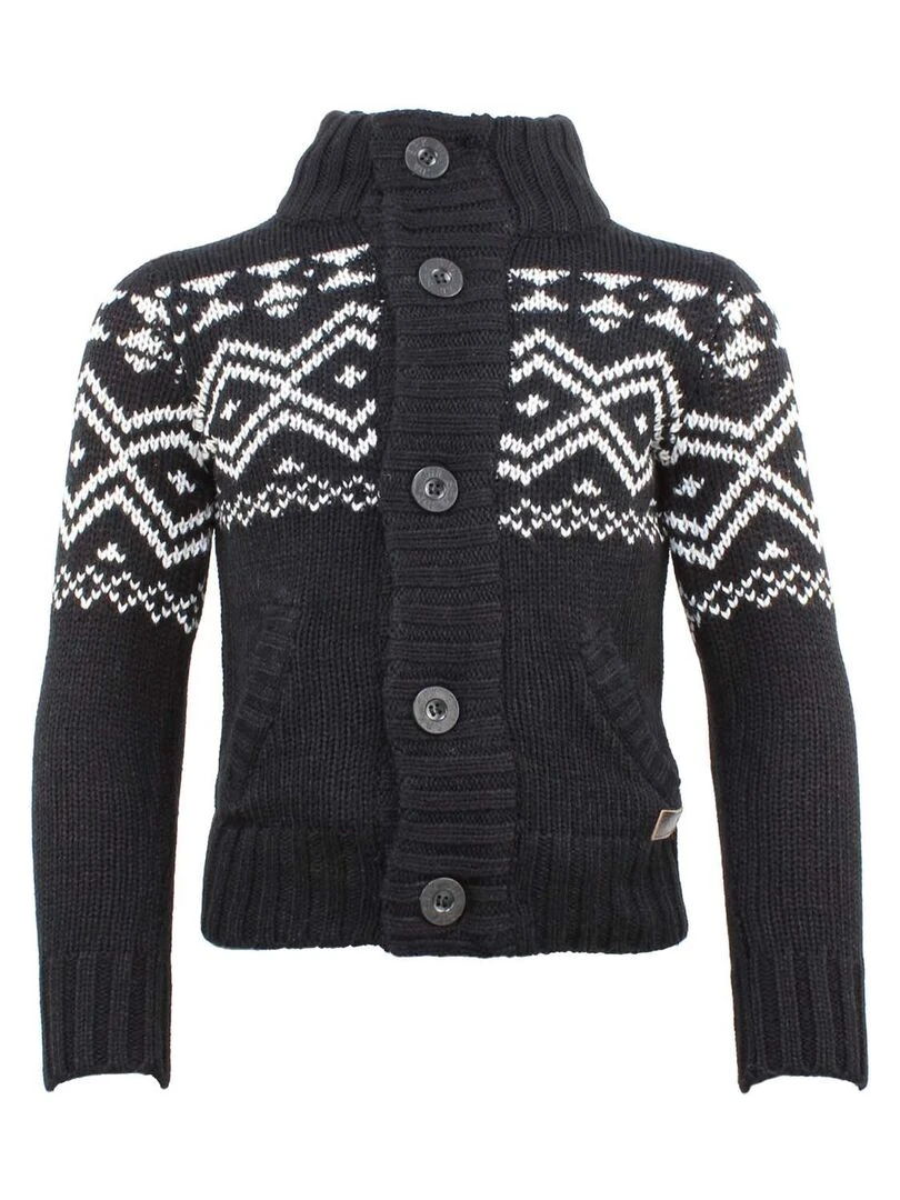 Gilet garçon ECARD SRK Noir Noir