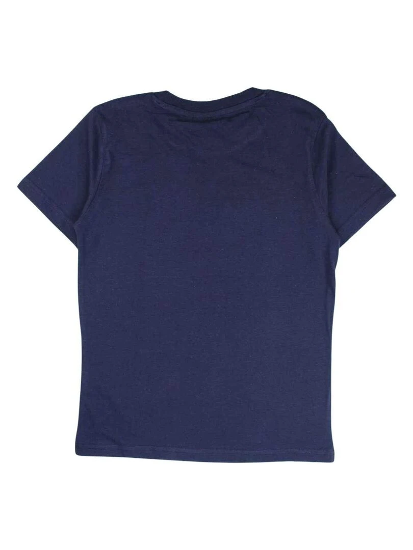 Disney T shirt garçon imprimé My Hero Academia en coton Bleu