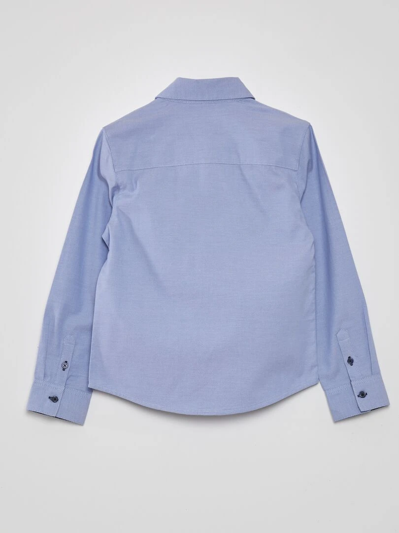 Chemise en coton BLEU