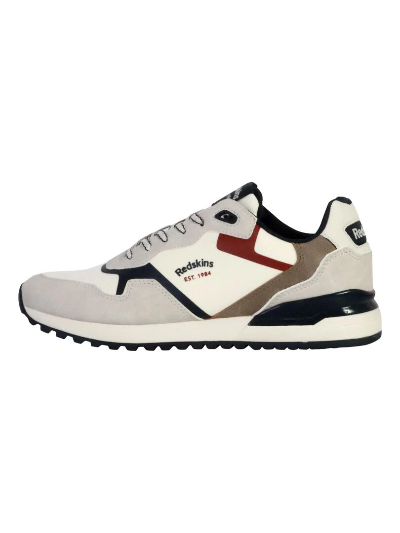 Basket à Lacets Redskins Oster Blanc
