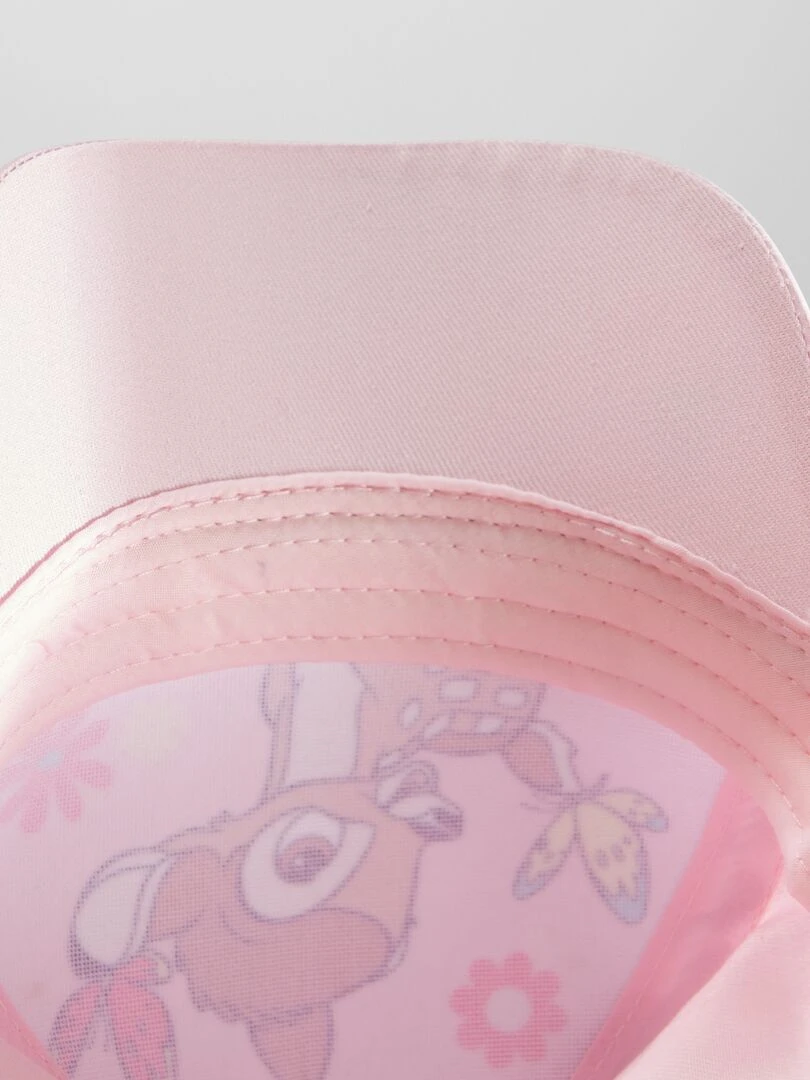Casquette en toile Bambi   Rose