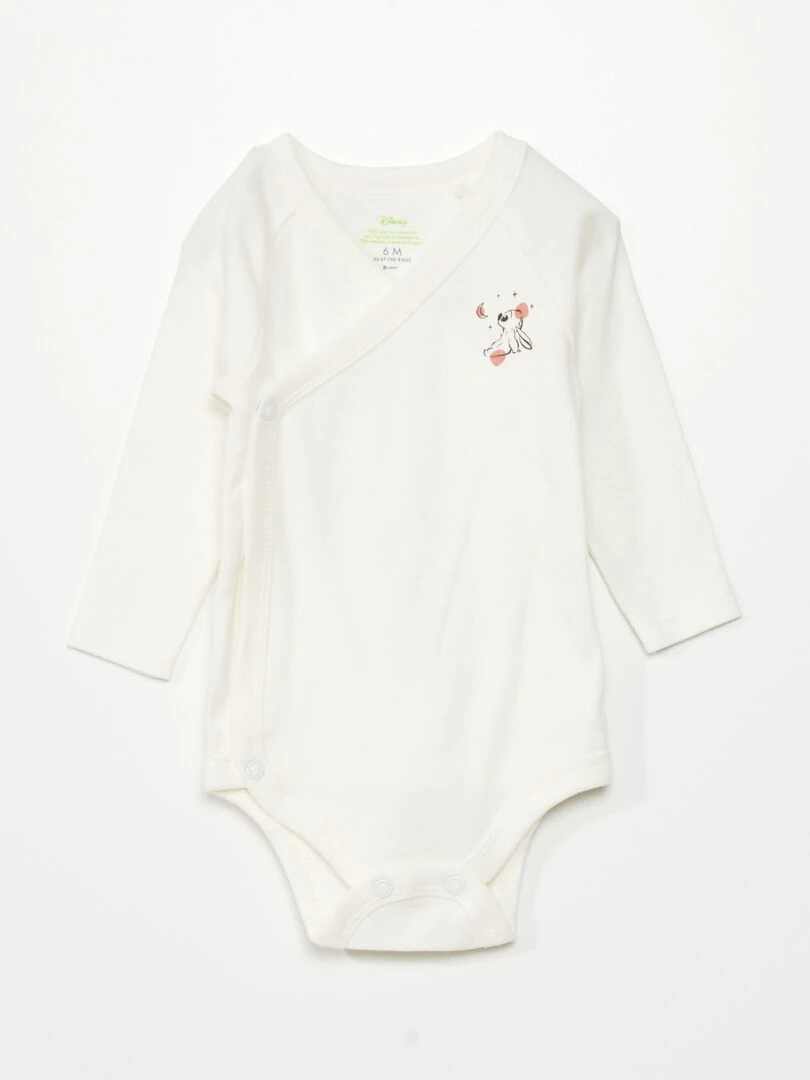 Ensemble body + legging + bonnet 'Disney'   3 pièces   Gris/blanc