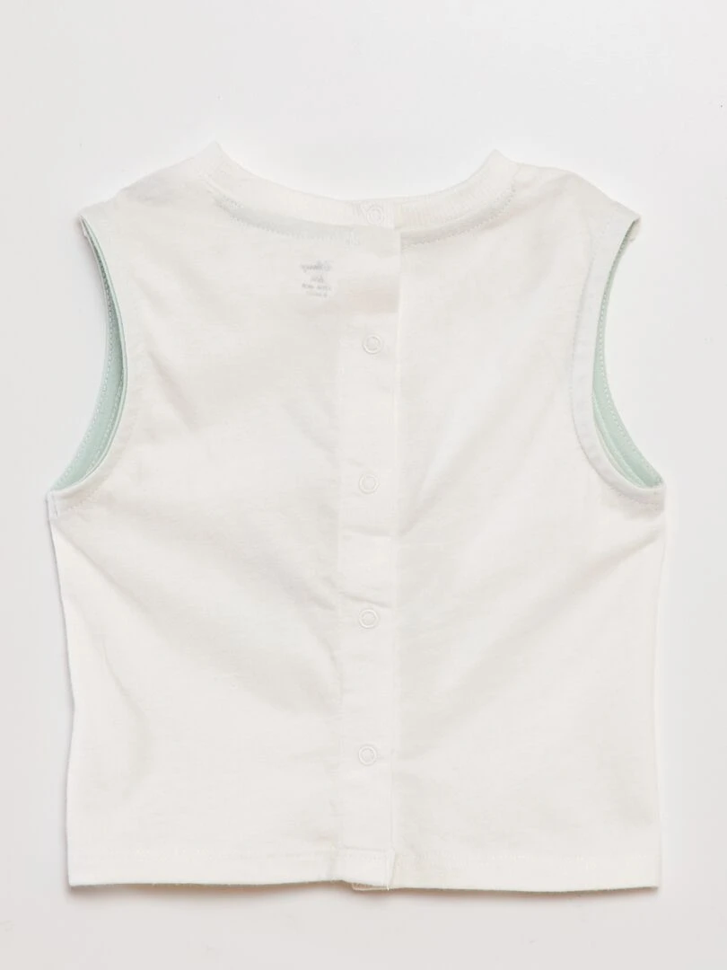 Débardeur 'Disney'   Blanc stitch