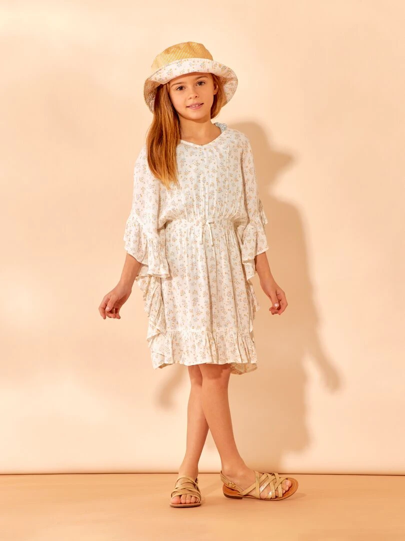 Robe de plage   Blanc