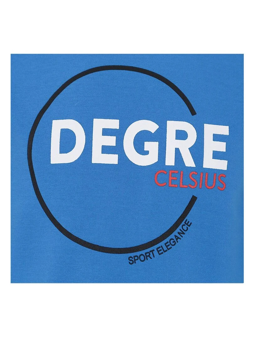 Sweat à capuche homme CINOR   DEGRE CELSIUS   Bleu