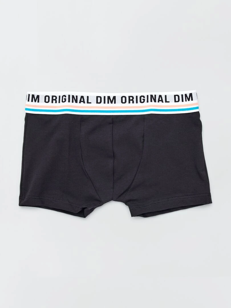 Lot 3 boxers 'Dim' Gris/bleu/noir